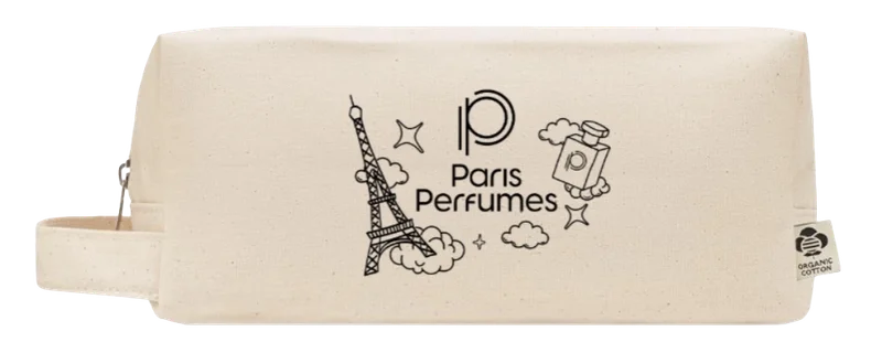 Bežinė Paris Perfumes kosmetinė