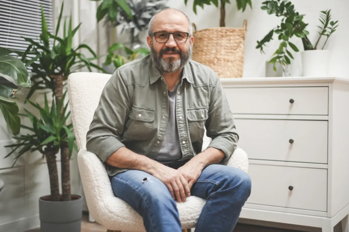 kvapas brandžiam vyrui